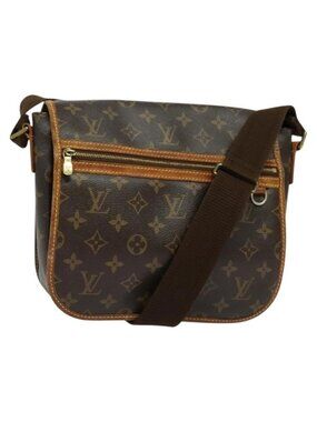 Authentic LOUIS VUITTON Monogram Messenger Bosphore PM Shoulder Bag M40106 LV